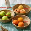 Hecho a Mano Bambú Productos de Bambú Cesta de Bambú Supermercado Sala de Estar Fruta Azul Cesta para Pan al Vapor Cesta de Almacenamiento de Bambú Cesta para Dim Sum