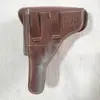 Funda de Cuero Alemana P38 de la Segunda Guerra Mundial Clásica Funda Táctica de Atrezo para Cine y Escenario para Colección de Entusiastas Militares