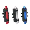 Luz LED para bicicleta, equipo de advertencia para montar en bicicleta, suministros de carga USB, accesorios para bicicleta de montaña, luz trasera de bicicleta