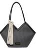 Bolsa grande transversal para mulheres, versão coreana de verão, nova bolsa de ombro com lenço de seda, moda para estudantes universitários, bolsa de axila
