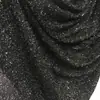 Tela Brillante tipo Seda, Tela Metálica, Suave y Elástica, Ropa para Fotografía de Fondo, Tela para Diseñadores de Moda