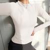 Chamarra Deportiva de Fitness Forrada de Polar para Mujer, Ropa de Yoga de Primavera de Gama Alta, Polar Delgado, Top Cortavientos para Correr por la Mañana