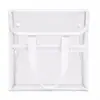 Bolsa Transparente Específica para Examen, Bolso Tote Impermeable de Doble Capa, Bolsa para Documentos sin Metal, Bolsa para Guardar Exámenes de Clasificación por Materia