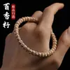 Novo Estilo Chinês Quente Vibração Semente de Maracujá Pulseira de Fio Único Contas Budistas Tibetanas Envoltório Cultural Feminino Dedo Pulseira Macia Joias Atacado Homem