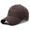 Gorras con Letras Bordadas para Hombres y Mujeres Gorra de Béisbol Versátil de Copa Dura Tejido de Piña Versión Coreana para Primavera y Otoño Gorra de Protección Solar para Hombres