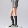 Calcetines largos de tubo con lazo estilo ballet para niña, primavera y otoño, estilo universitario, estilo Lolita JK, calcetines de algodón para niña