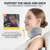 Almohada cervical de espuma viscoelástica transfronteriza, nuevo modelo de verano, proporciona alivio del dolor, adecuada para uso doméstico, fisioterapia y apoya la columna cervical y el cuello, ideal para uso en la oficina