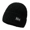 Gorro de Punto Engrosado con Felpa Invierno para Hombre Protección para Orejas a Prueba de Viento Protección contra el Frío Gorro de Lana Pullover Gorro de Esquí para Jóvenes