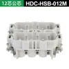 Conector Retangular de Alta Resistência Plug Industrial Hsb-06-3 Base Alta À Prova D'água Plug de Aviação Alta Corrente 3
