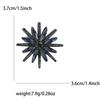 Moda requintado liga strass oito mans estrela broche temperamento todos- combinar senhoras terno vestido corpete jóias pin