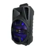 Altavoz OEM personalizado de 12 pulgadas y 20 W, amplificador de sonido específico para bodas, venta directa del fabricante, micrófono de karaoke Bluetooth con cable