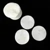 600 Piezas de Algodones Semi-Circulares, Espesos 80g, Completamente Redondos, Textura de Algodón con Puntos de Perla, para Compresa Húmeda, Desmaquillaje, Algodón de Maquillaje, Algodón con Ácido Salicílico