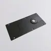 Cubierta de Clip para Puerta de Vidrio de Acero Inoxidable 304, Placa Pequeña de Cubierta de Clip para Puerta, Cubierta de Bisagra para Puerta de Vidrio, Clip Superior, Clip Inferior, Clip Curvo, Placa de Hebilla
