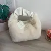 Bolso de Peluche para Niñas 2025 Otoño e Invierno Nuevo Estilo Bolso Cruzado Versátil Bolso de Nicho Estilo Chanel
