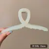 Presilha de Garra Coração Doce Extra Grande de 15cm para Mulheres, Presilha Tubarão Elegante para a Nuca, Acessórios de Cabelo Outono/Inverno, Presilha/Grampo de Cabelo Versátil