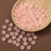 Esmalte de colores de fábrica, trébol de cuatro hojas de 10 mm, imitación de piedra natural, para decoración de uñas, collares, pulseras, accesorios de joyería, materiales