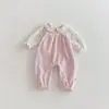 Conjunto de dos piezas para bebé de primavera, Mameluco de princesa para bebé niña de primavera y otoño, Atuendo moderno y lindo para salir