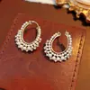 Brincos de Pérola Retrô Franceses para Mulheres, Luxo Leve, Alta Qualidade, Design de Nicho, Brincos Estilosos e Versáteis