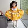 Vestidos para Niñas Primavera Verano Otoño Invierno Niñas Bluey Lolita Vestido de Princesa Disfraz para Actuación de Jardín de Infancia Vestido de Moda