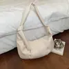Bolsa Grande Capacidade Feminina 2026 Novo Estilo Tendência Outono Retrô Plissada para o Trabalho Ombro Único Exquisite Transversal Bolsa Bolinho
