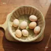 Cesta de bambu cesta de bambu com base cesta de frutas domésticas prato de frutas produtos de bambu artesanais cesta de pão cozido no vapor cesta de sobremesa cesta de bambu