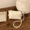 Bolso de Almohada Tejido de Moda Tendencia para Mujer, Bolso de Hombro Versátil Simple Estilo Coreano Primavera 202, Bolso Cruzado Casual de Nicho