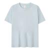 Camiseta de Manga Corta para Niños, Top de Algodón Puro para Verano, Niño Guapo, Niña a la Moda, Bebé, Niños Medianos y Grandes, de Media Manga, Moderno