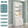 Vitrina de Cosméticos Europea de Pie Comercial Boutique Salón de Uñas Barbería Salón de Belleza Contenedor Vitrina de Exhibición de Productos