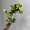 Boda Estilo Coreano con Plantas Verdes Frescas, Decoración de Ramo de Flores Atado a Mano de Graduación, Arreglo Floral, Decoración de Flores Artificiales Estilo Jardín Monet Estilo Bosque