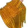 Contas Soltas de Cristal Sintético K9 Imitando Citrino de Alta Qualidade para Pulseiras, Colares e Acessórios de Joias DIY