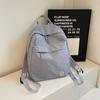 Mochila Transfronteiriça Nova Nicho Tecido de Nylon Leve Feminina Combina com Tudo Viagem Mochila Pequena Casual Combina com Tudo Bolsa de Mamãe