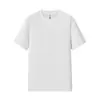 Camiseta unisex de cuello redondo 10A Sorona de tacto frío, 250g, uniforme para grupo de trabajo, color liso, versátil, se puede imprimir con texto