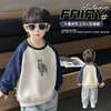 Sudadera para Niños Otoño Invierno Más Terciopelo Manga Larga Casual Infantil Pulóver 2026 Nuevo Estilo Capa Base Ropa para Bebé