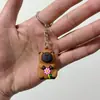 Capibala Capybara Muñeco Llavero Colgante Lindo Pareja Creativo Dibujo Animado Coche Bolsa Pequeño Regalo Adornos Colgantes