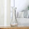 Decoração para casa em estilo aromaterapia pequeno vaso de vidro escritório decoração de mesa vaso nórdico retro alto sentido