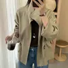 Chamarra Cortavientos para Mujer para el Trayecto 2026 Primavera Nuevo Estilo Petite Moda Alta Gama Estilo Coreano Adelgazante Versátil Superior Tendencia