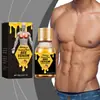 Aceite para el Cuidado del Pecho Masculino South Moon Suave, Hidratante y Reafirmante Aceite de Masaje para el Pecho de los Hombres, Cómodo y Elástico