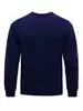 Manhattan Ciudad de Nueva York de las Noches sin Dormir Patrón Sudadera para Hombre Cuello Redondo Pulóver Casual Otoño Streetwear