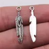 5X28Mm 0.7g Multicolor Hecho a Mano DIY Accesorios para Joyería Colgante de Pluma