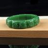 Pulseira de mão imitação de jade jade Dongling jaspe escultura em jade pulseira de mão feminina modelo 10 reais barraca exposição