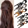Grampo de Cabelo Pequeno de Peixe Universal para Mulheres, Ferramenta de Penteado de Alta Qualidade, Pão de Cabelo Meio Preso, Acessório de Cabelo Grampo de Cabelo Preguiçoso em Forma de U