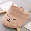 Chapéu de Palha de Verão Chapéu de Sol Chapéu de Sol Chapéu Artesanal para Meninos e Meninas
