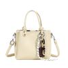 Bolso de Cubo Simple Retro Transfronterizo Portátil para Mujer 2025 Nuevo Versátil Casual para Desplazamiento al Trabajo de Hombro Cruzado