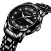 Reloj de Hombre Transfronterizo Crnaira Reloj de Cuarzo Luminoso Impermeable Correa de Acero Exportación Venta al por Mayor Modelo Caliente Dropshipping