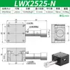 Plataforma de Deslocamento Manual Eixo X/Z LWX/Z40/60/90 Cremalheira Ranhura de Andorinha Deslizador Móvel de Ajuste Fino