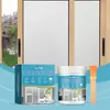 Pintura para Vidrio Esmerilado Jue-Fish para Puertas y Ventanas, Recubrimiento de Vidrio Esmerilado Bloqueador de Luz, Pintura de Vidrio Esmerilado Mate Hazy