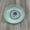 Pratos grandes de melamina Pratos redondos de mergulho não quebram Pratos comerciais de imitação de porcelana Molho de soja Pratos de lanche engrossado Pratos de cuspir ossos