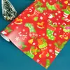 [Spot a largo plazo] Papel de regalo de Navidad 2022 al por mayor papel de embalaje para regalos comercio electrónico transfronterizo