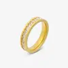 Anillo de Diamante de Acero Inoxidable Personalidad Femenina Moda Tendencia Dedo Índice Femenino Anillo de Novia Nicho Japonés y Coreano Anillo de Acero de Titanio de Lujo Ligero