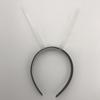 Tiara de Canto Longa de 2,0cm Sem Dentes Poligonal de Plástico Costas Retas Semiacabada Natal Vendas Diretas de Fábrica Ornamentos de Canto para Estilizar
